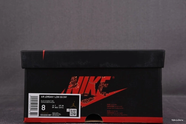 Rep TBkick OG New Jordan Chinese Year Low 1 DD2233-001 0818